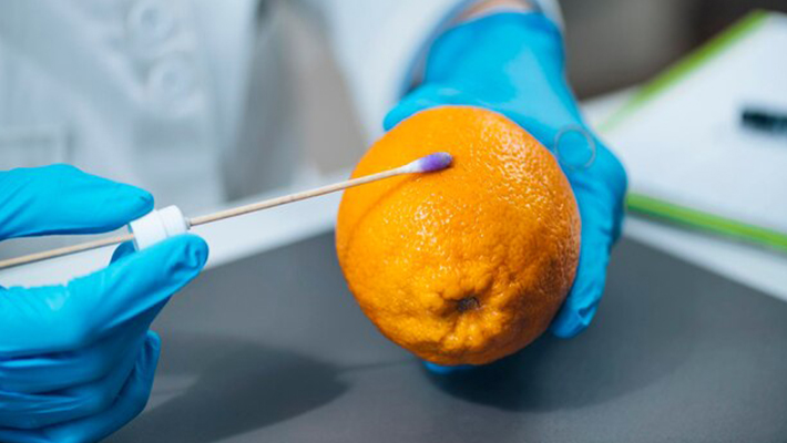 Redução de risco agudo na laranja  